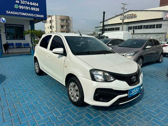 TOYOTA ETIOS 1.3 X 16V FLEX 4P MANUAL TOYOTA ETIOS 1.3 X 16V FLEX 4P MANUAL